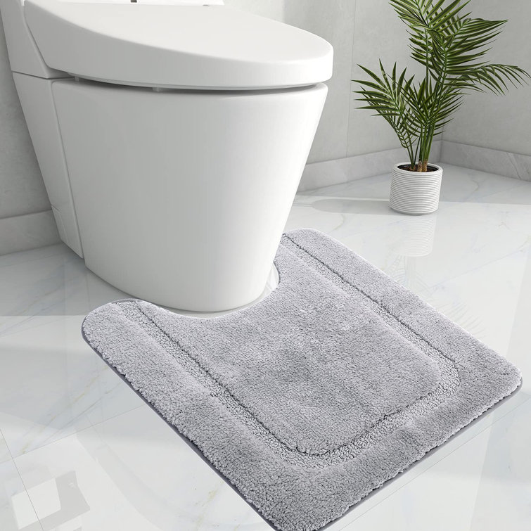 TRUST UShaped Contoured Toilet Bath Rug Wayfair